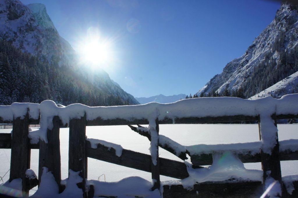 Alpina Appartement Sankt Leonhard im Pitztal Esterno foto